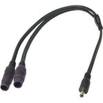 TECMATE Y-splitter - DC 2.5 mm to DC 2.5 mm O-45