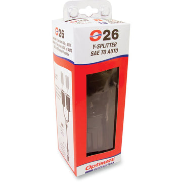 TECMATE Y-Splitter - SAE to Dual Socket Adapter O-26