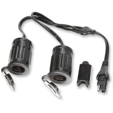 TECMATE Y-Splitter - SAE to Dual Socket Adapter O-26