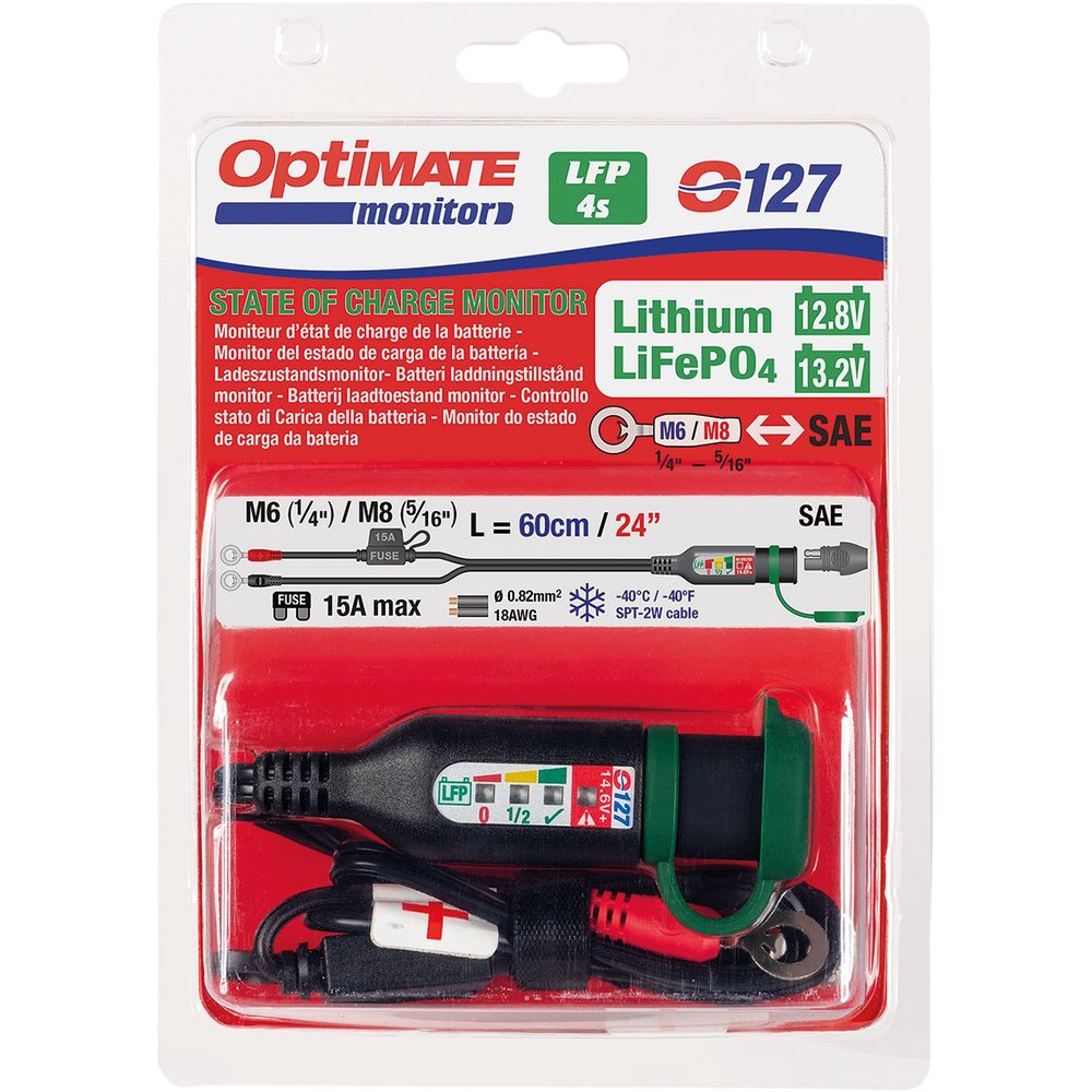 TECMATE Lithium Battery Monitoring Lead O-127 O-127