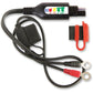 TECMATE Permanent Power Lead with Battery/Charge Status - 20" O-124