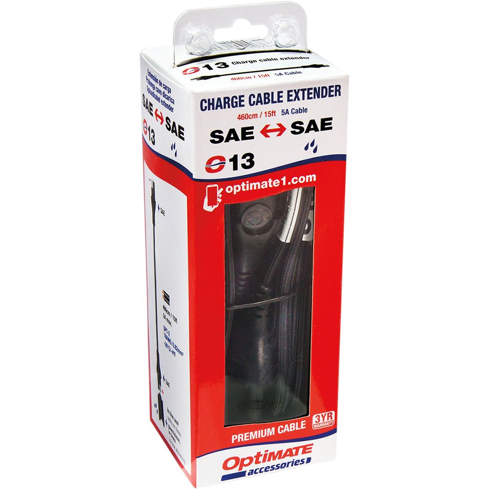 TECMATE 15' Extender - Charger Cable O-13