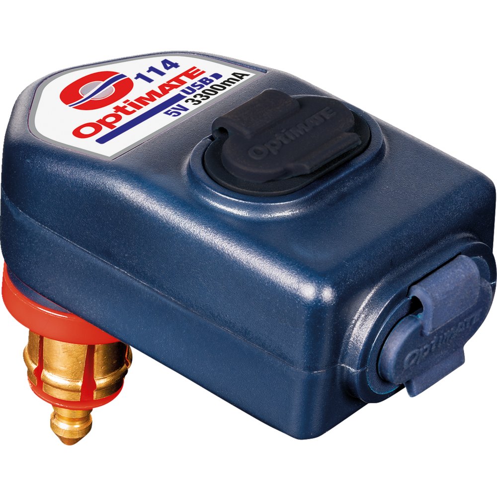 TECMATE Charger - OptiMate - 90? Elbow - USB-A/USB-C O-114