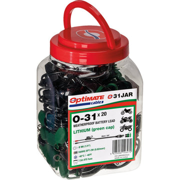 TECMATE Charging Cable - OptiMate - O-31S - 20 Pack O-31SJAR