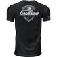 Harddrive Shield Tee Black/White 2x