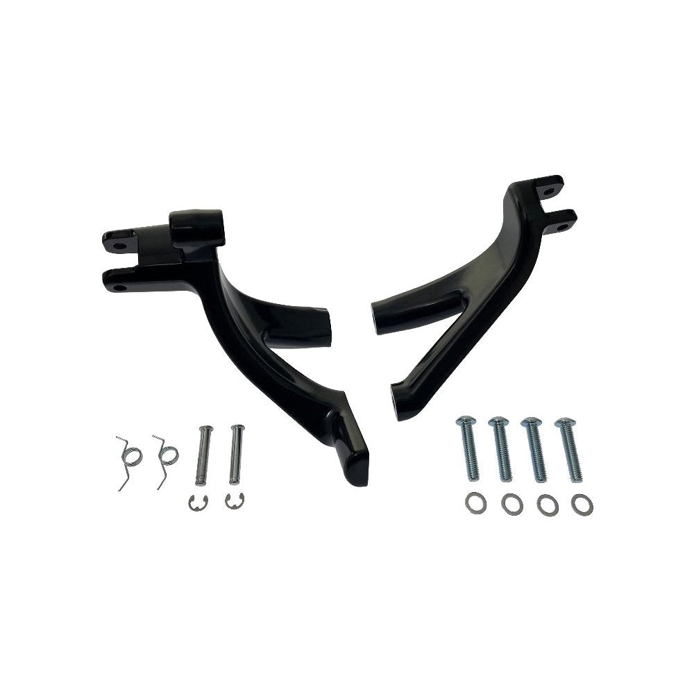 Floorboard To Peg Conv Kit Black M8 Softails