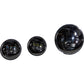 Led Headlight/Passing Lamp Set Black