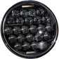 Led Headlight 5.75" 75w Black 3500/2000 Lumens