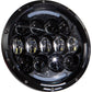 Led Headlight 7" 105w Black 5500/3000 Lumens