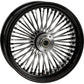 Rr 48 Spk Black 18x4.25 Bt/Xl Hub 3/4" Axl 00 Ltr