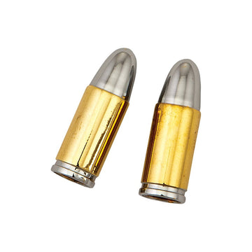 Valve Stem Caps Gold Bullet Pr