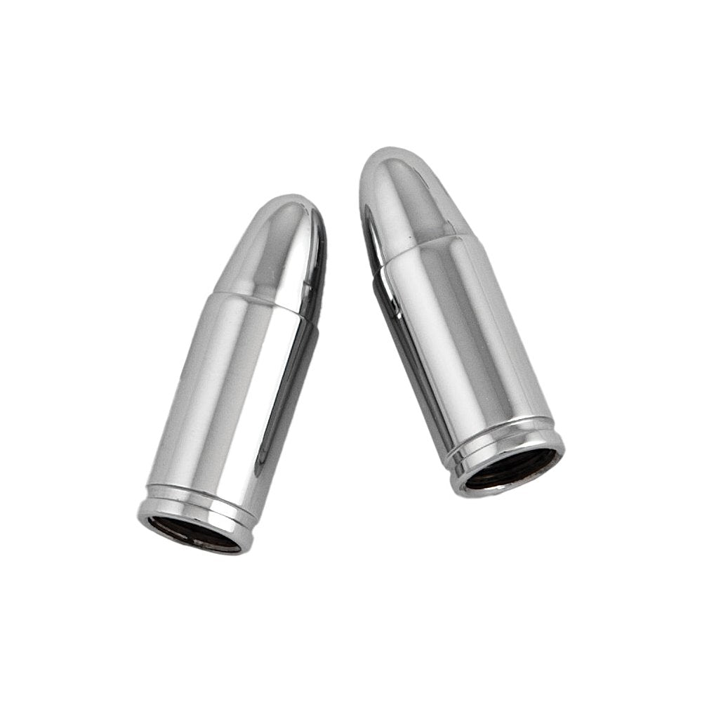 Valve Stem Caps Chrome Bullet Pr