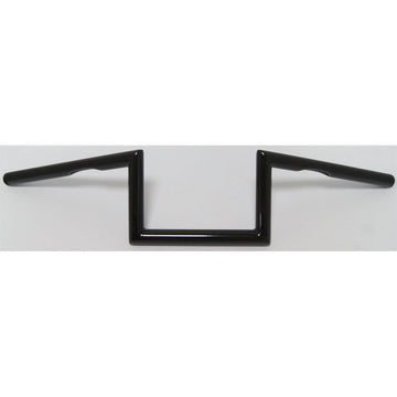 1" Z Bar Dimpled 6" Gloss Black