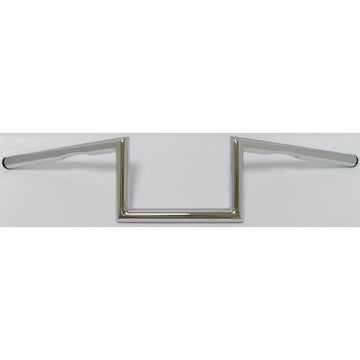 1" Z Bar Dimpled 6" Chrome