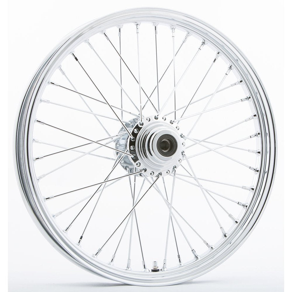 Fr 40 Spk Sd Chrome 21x2.15 Wg Hub 1" Axl 00 Ltr