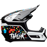 THOR Youth Fleet Helmet - Splat - Black - Medium 0111-1766