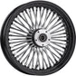 Fr 48 Spk Dd Black 16x3.5 Flt Hub 1" Axl 00 Ltr