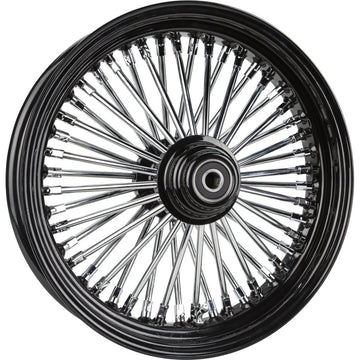 Fr 48 Spk Sd Black 16x3.5 Flst Hub 3/4" Axl 00 Ltr