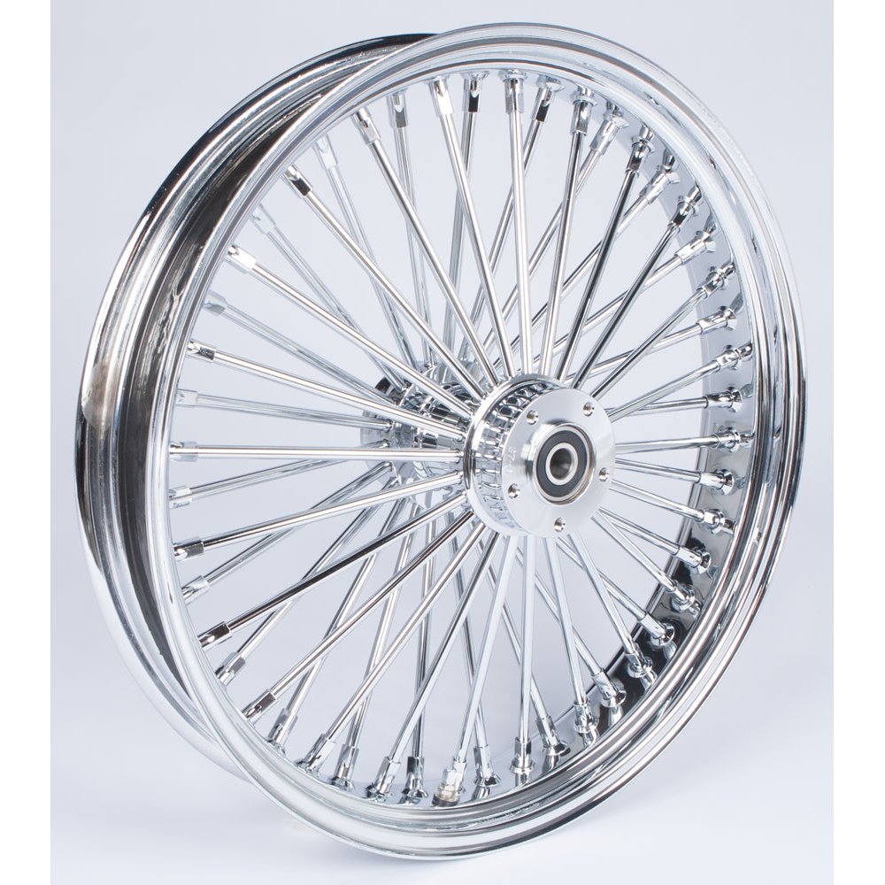 Fr 48 Spk Dd Chrome 21x3.5 Wg Hub 3/4" Axl 00 Ltr