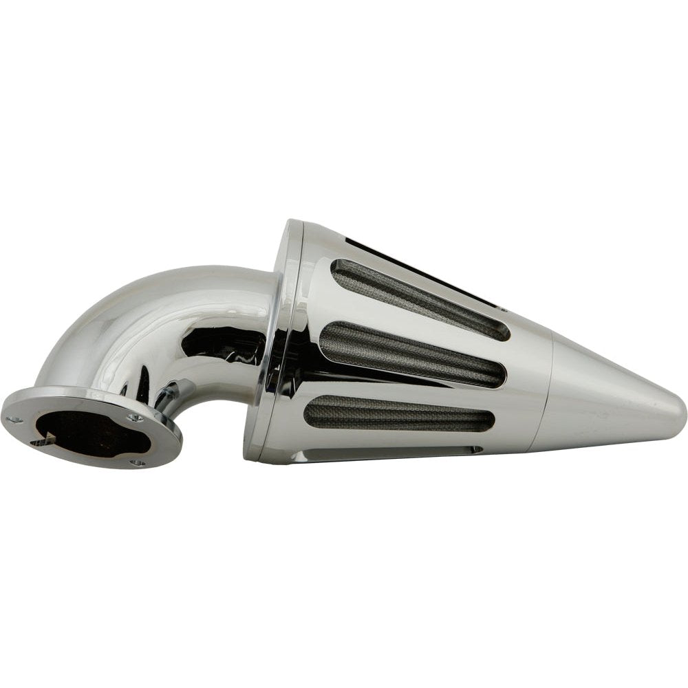 Ram Air Filter Coned Chrome 4.5"X12"