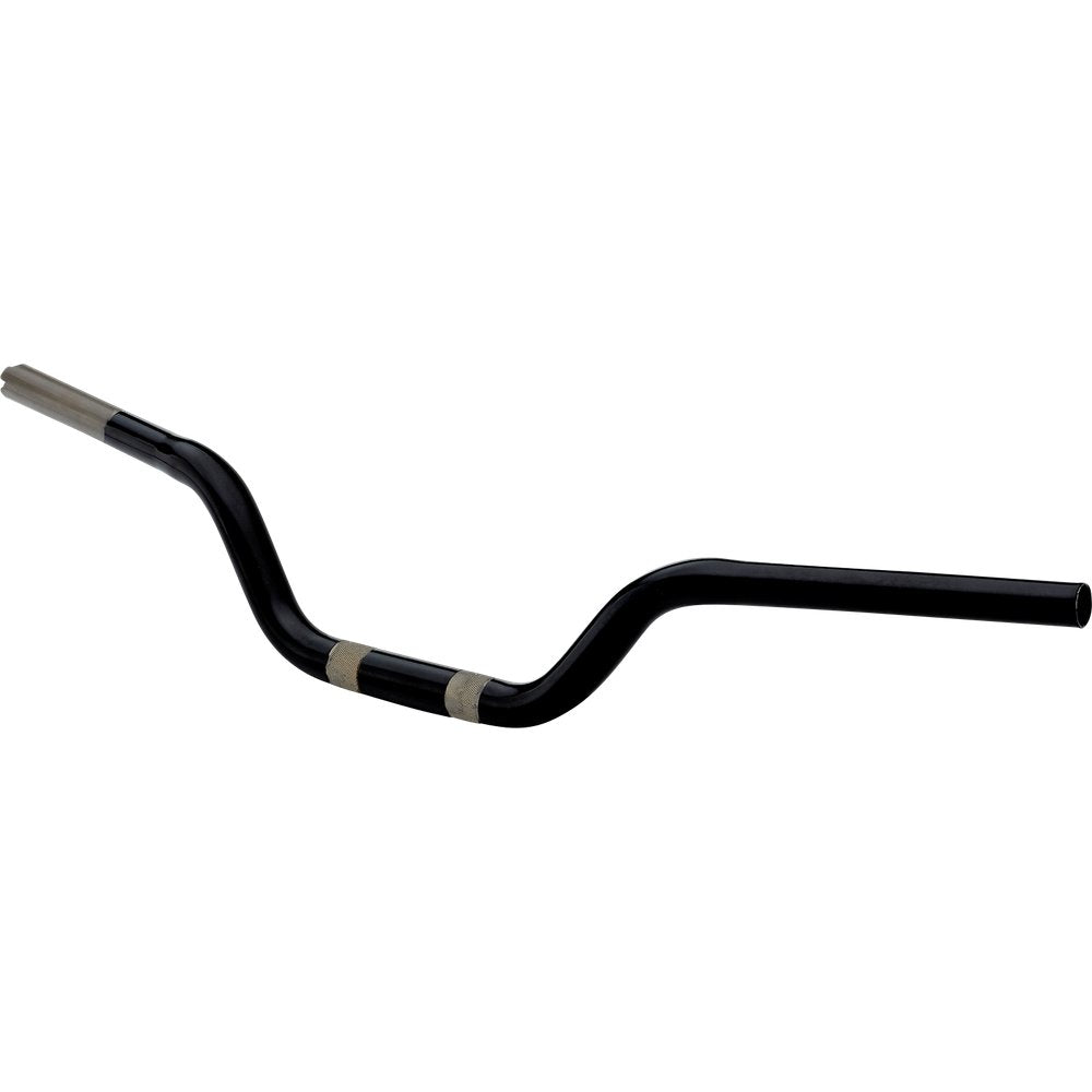 TODD'S CYCLE 1-1/8" Moto Handlebar - Flat Black TD-118-00M