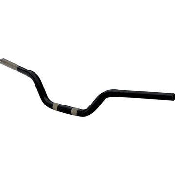 TODD'S CYCLE 1-1/8" Moto Handlebar - Flat Black TD-118-00M