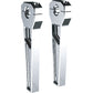 TODD'S CYCLE Risers - 1-1/8" Clamping - 8" Rise - Chrome TD-R21-08