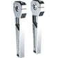 TODD'S CYCLE Risers - 1" Clamping - 8" Rise - Chrome TD-R11-08