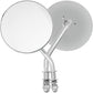 4" Round Mirror Chrome Left Side