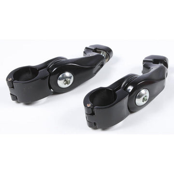 Adj Highway Peg Mnt Kit Short Black