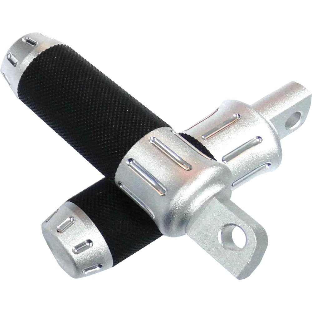 Venom Footpeg Shot Peened Chrome