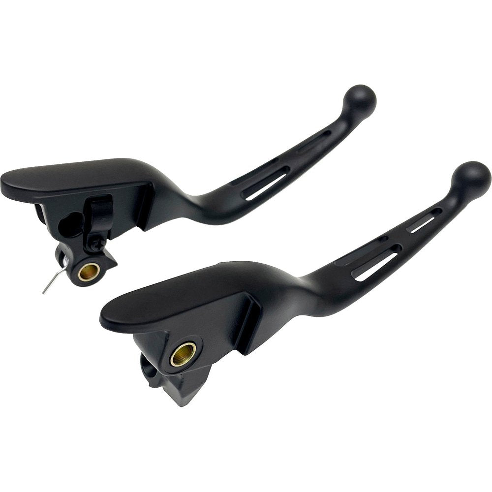 3 Slot Lever Set Black Flt `21 22 Cbl Clutch
