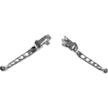 5 Hole Lever Set Chrome Big Twin 96 06  Xl 96 03