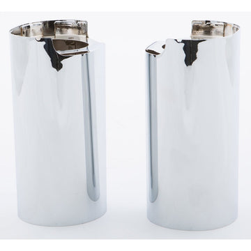 Upper Fork Tube Covers Chrome Touring 14 Up