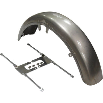 Front Fender Ng W/Brackets Early Style W/Chrome Brackets