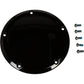 Smooth Derby Cover Gloss Black Touring 16 Up