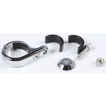 Universal Clamp 1"   1 1/4" Chrome