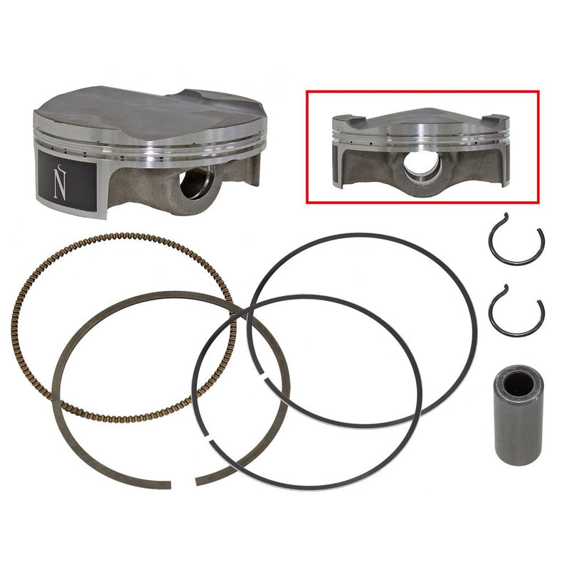 Piston Kit Forged Nikasil Cyl 77.97/+0.01 13.9:1 Hus/Hsq/Ktm