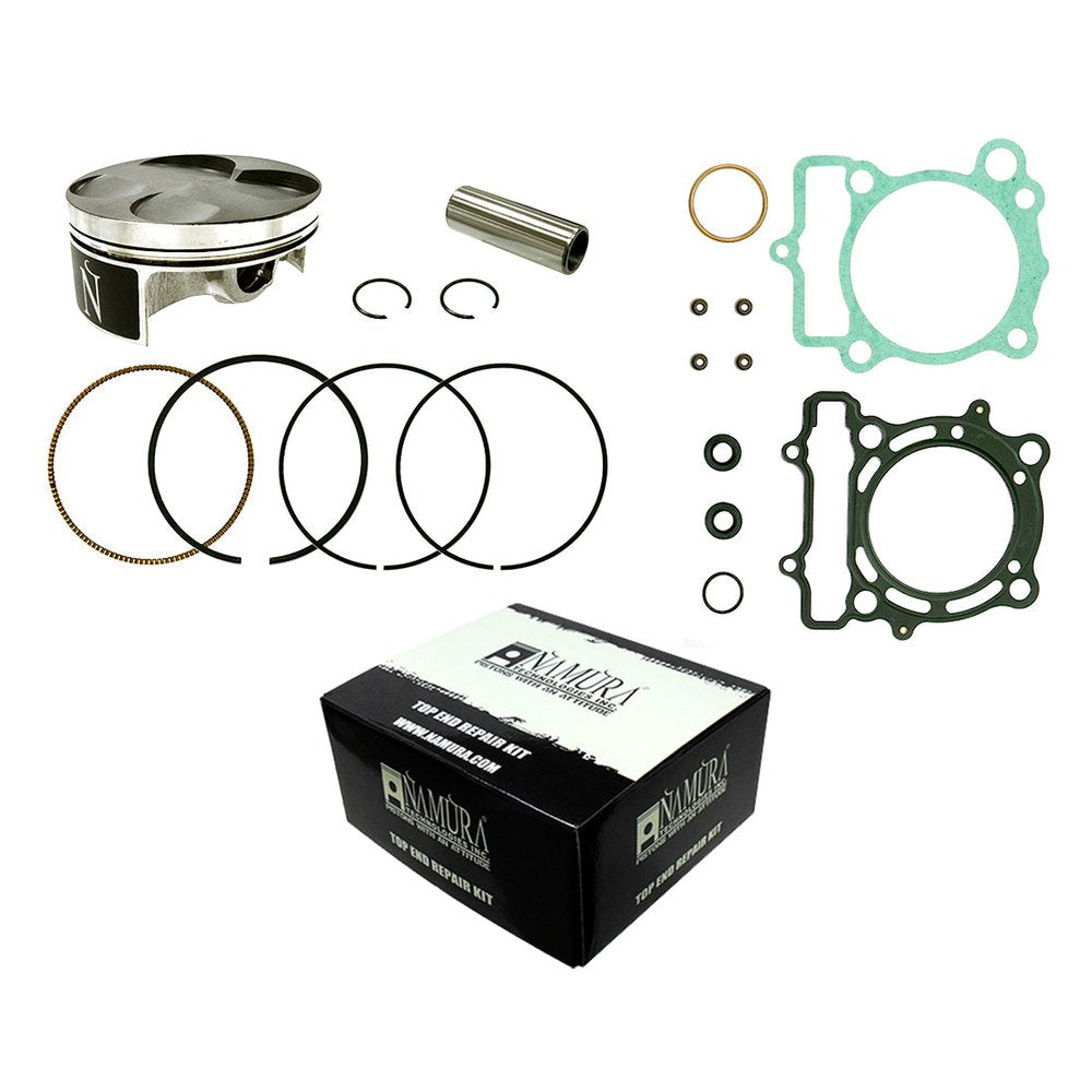 Top End Kit Frgd Chrm Comp Cyl 76.95/Std 11:1 Kaw/Suz