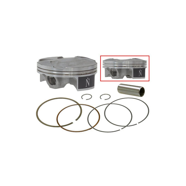 Piston Kit Forged Nikasil Cyl 76.76/Std 13.5:1 Hon
