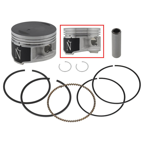 Piston Kit Nikasil Cyl 70.47/+.50 Yam
