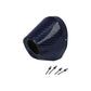 Carbon End Cap Blue 1 3/4" I.D.