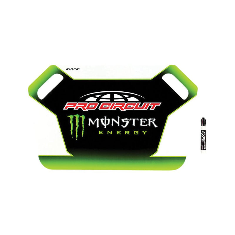 Monster Energy Pit Board W/Marker