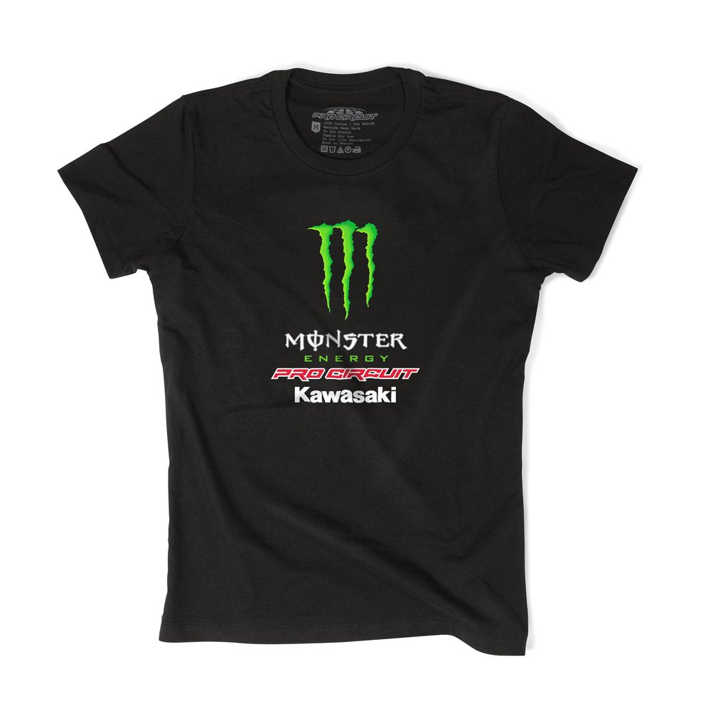 Monster Team Ladies Tee Black S