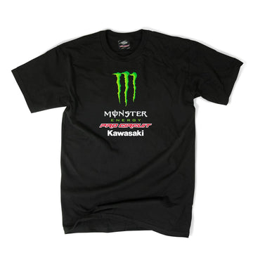 Monster Team S/S Tee Black S