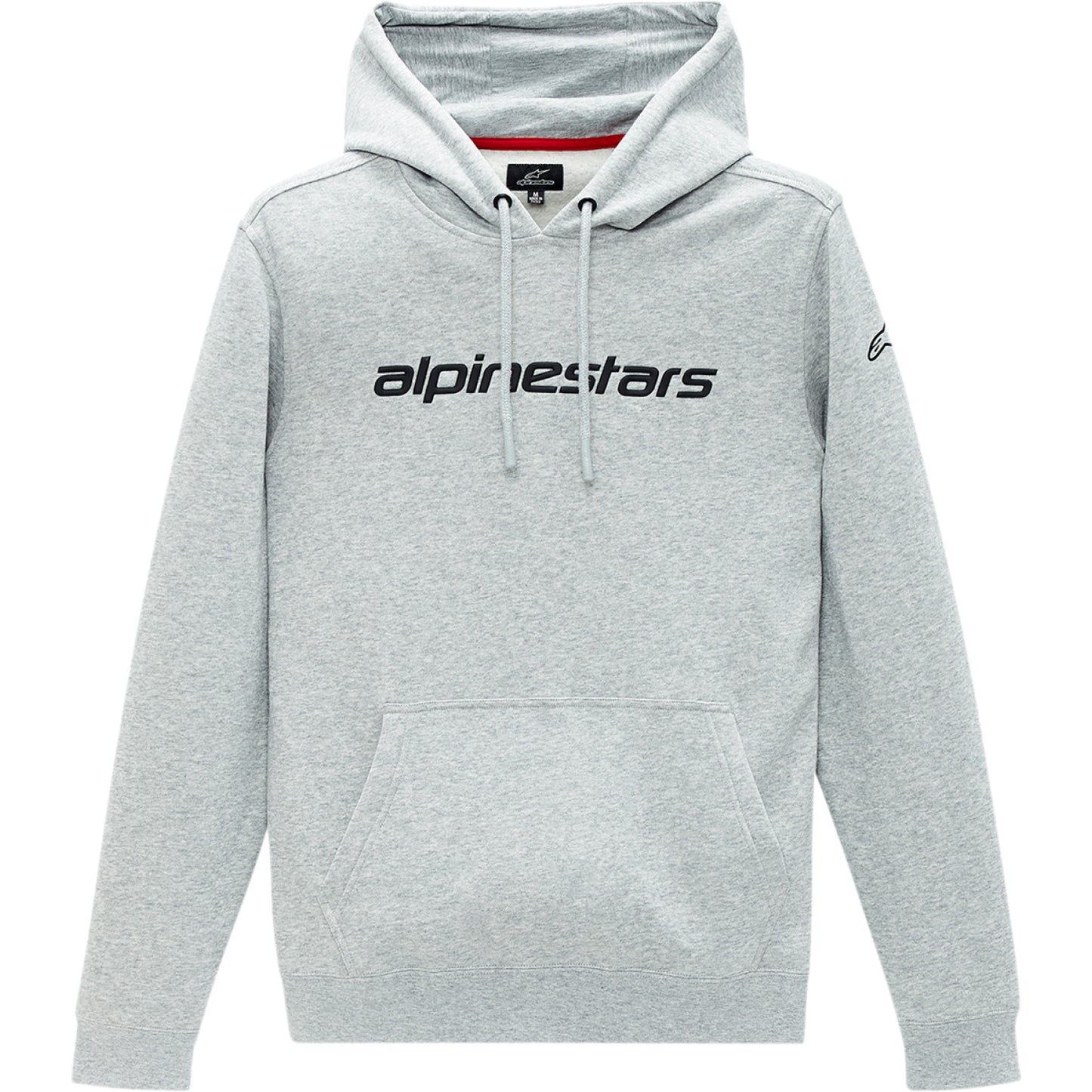 ALPINESTARS Linear Hoodie - Heather Gray/Black - Large 1213516701026L