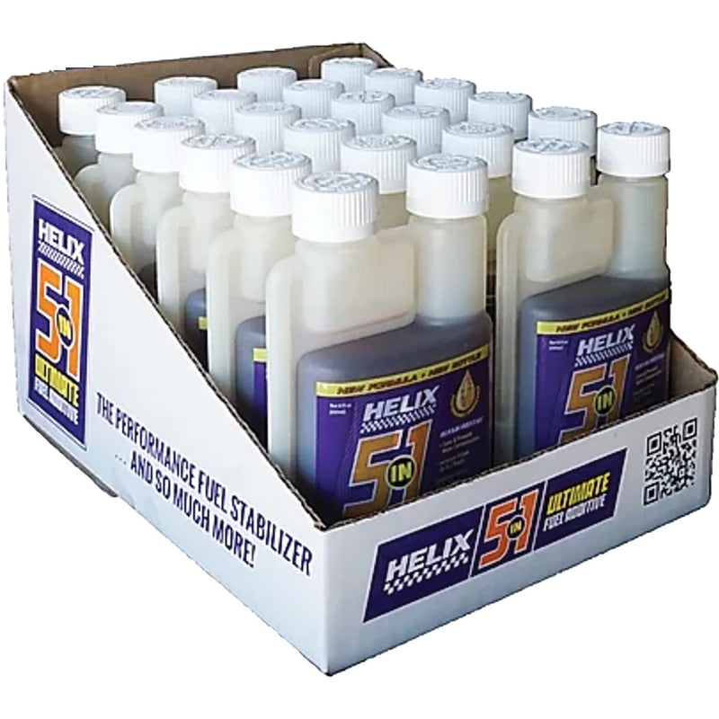 5 In 1 Fuel Additive 1   12 Pack Of 8 Oz. Bottles