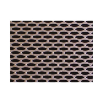 Aluminum Mesh Sheet 18" X 18" Oval
