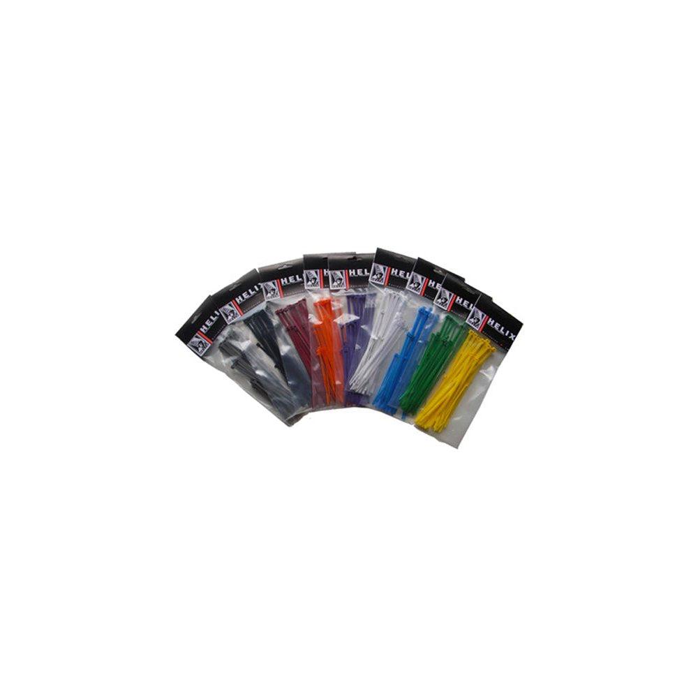 Cable Ties 8" Black 100/Pk