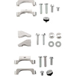 WORKS CONNECTION Radiator Brace Set - Silver - Kawasaki 18-301